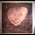 “Heart”, Oil on canvass, 200 x 200 cm