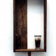 Memories of a migrant Material: Wood, Beer-glass, Hair (human) Lead and Lard